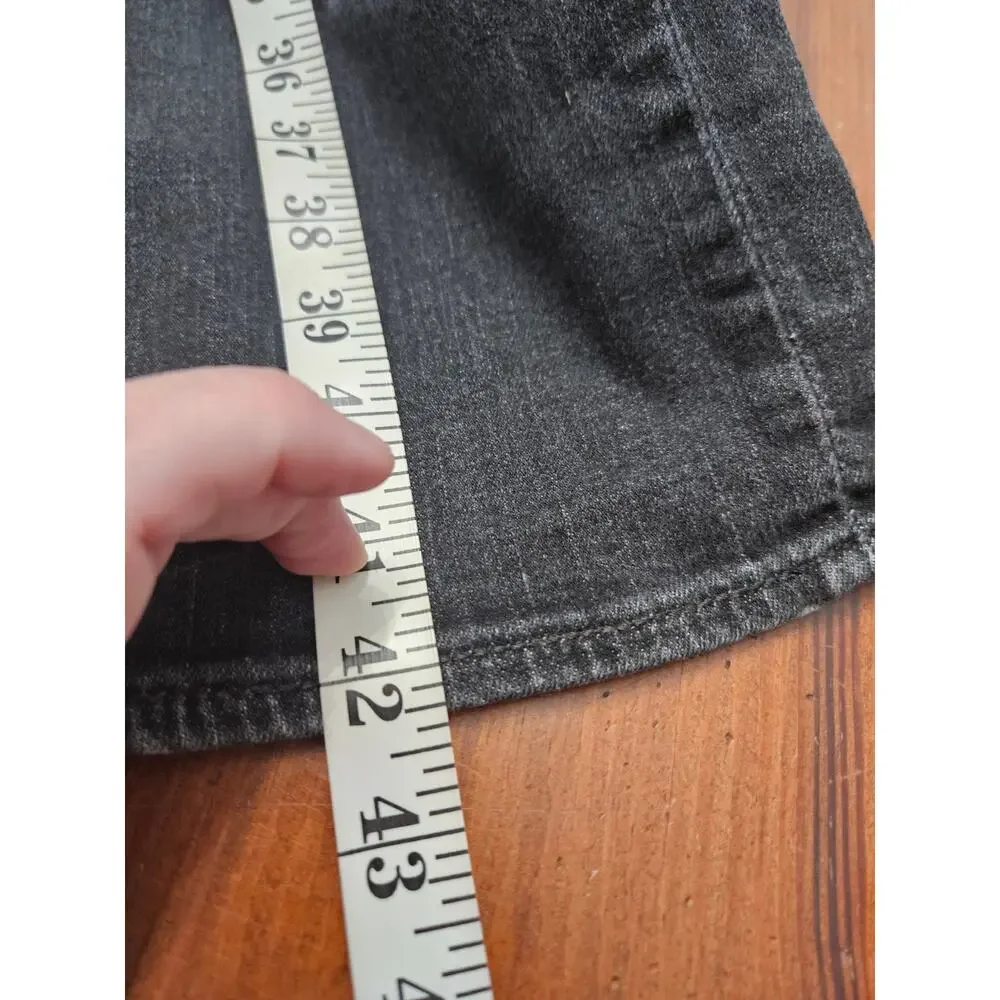Levi's 513 Slim Straight Jeans Black Wash Denim CW-3215 Men's 34x32